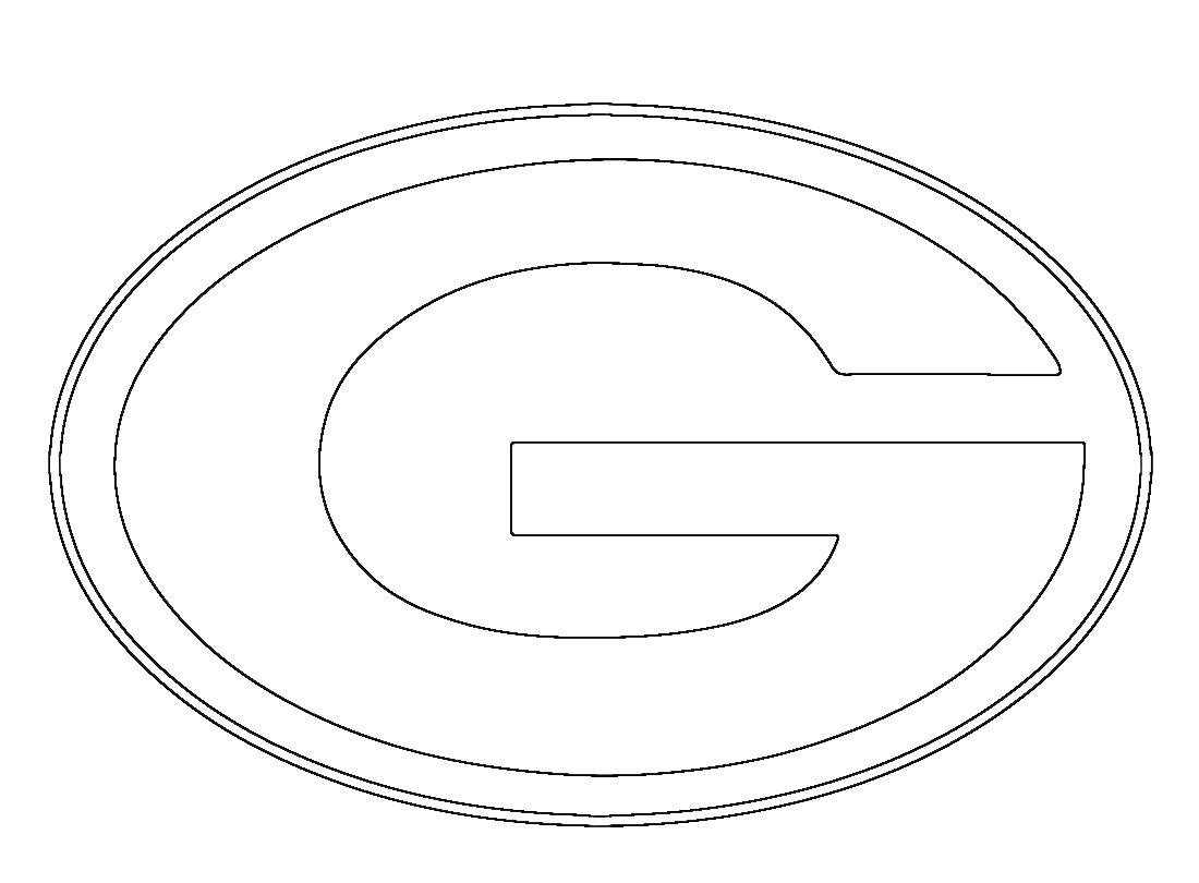 nfl green bay packers coloring page