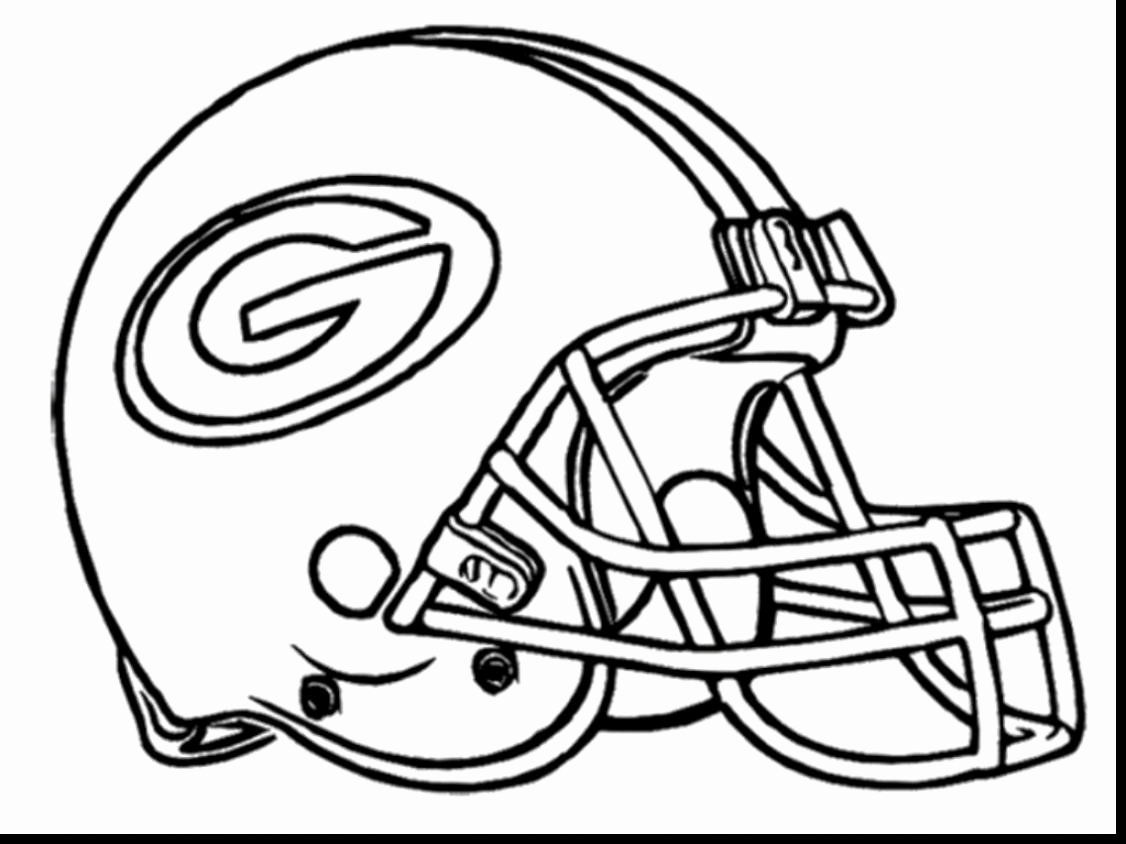 green bay packers helmet coloring pages
