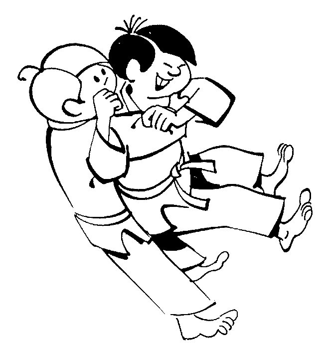 hapkido coloring pages for kids