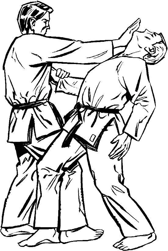 hapkido coloring pages