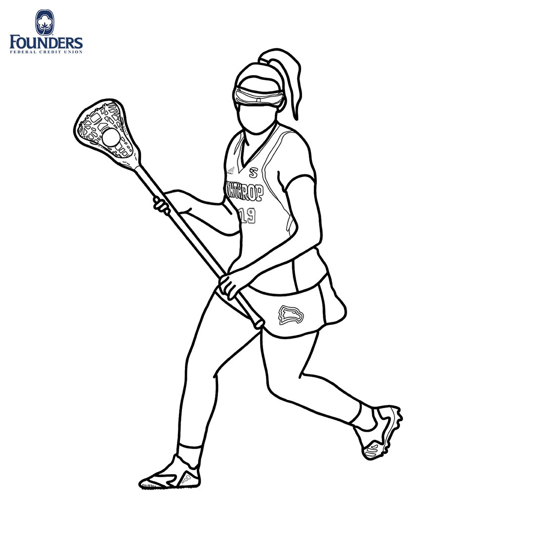 lacrosse printable coloring pages
