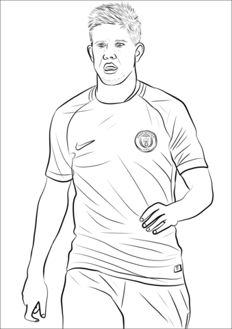 manchester city player coloring pages