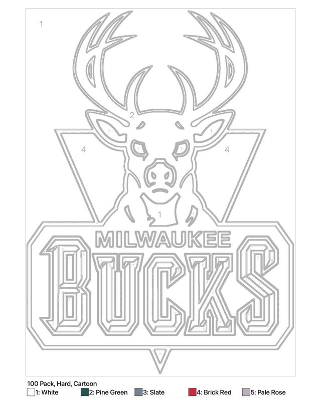 milwaukee bucks coloring pages to print