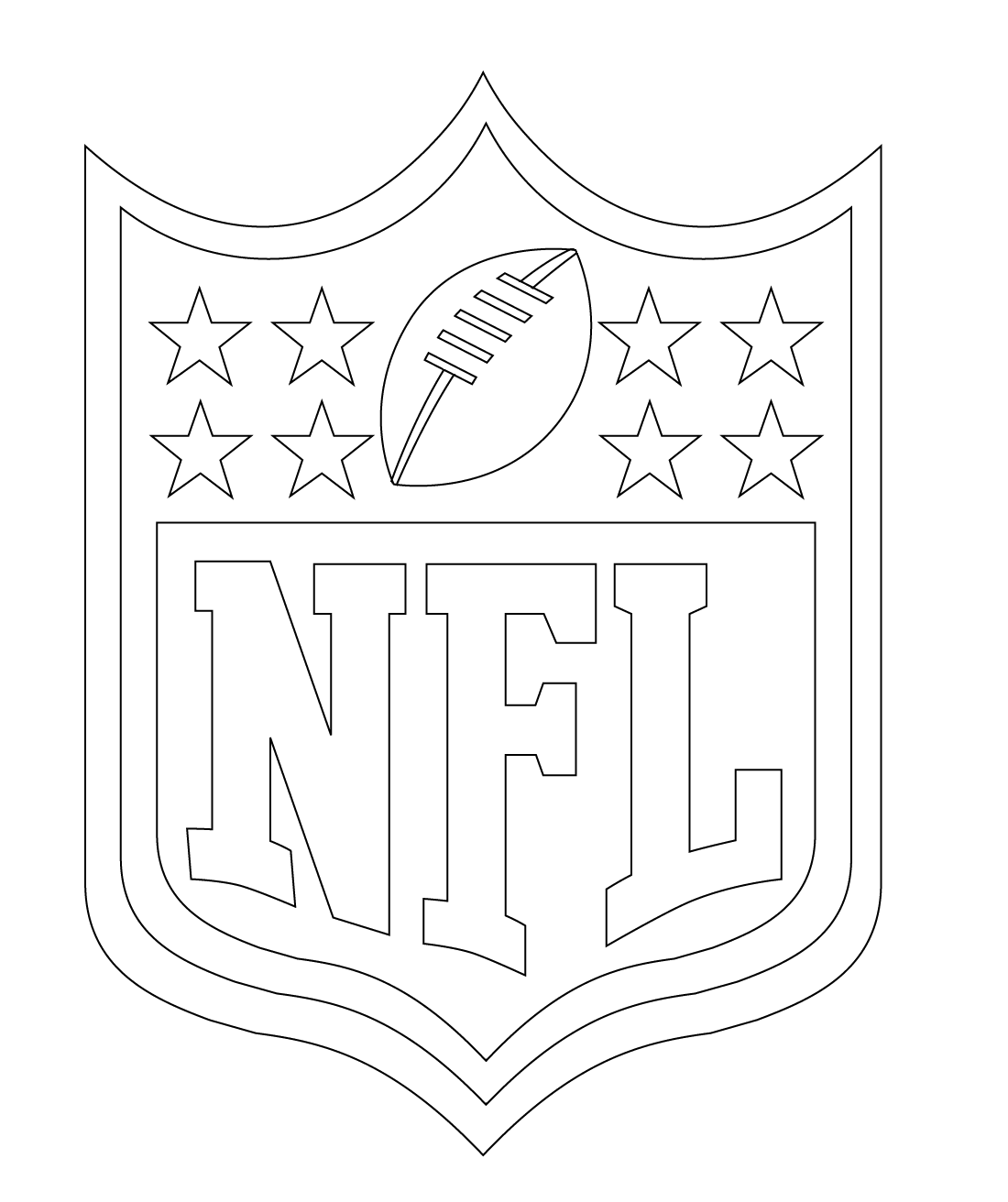 nfl american football coloring pages