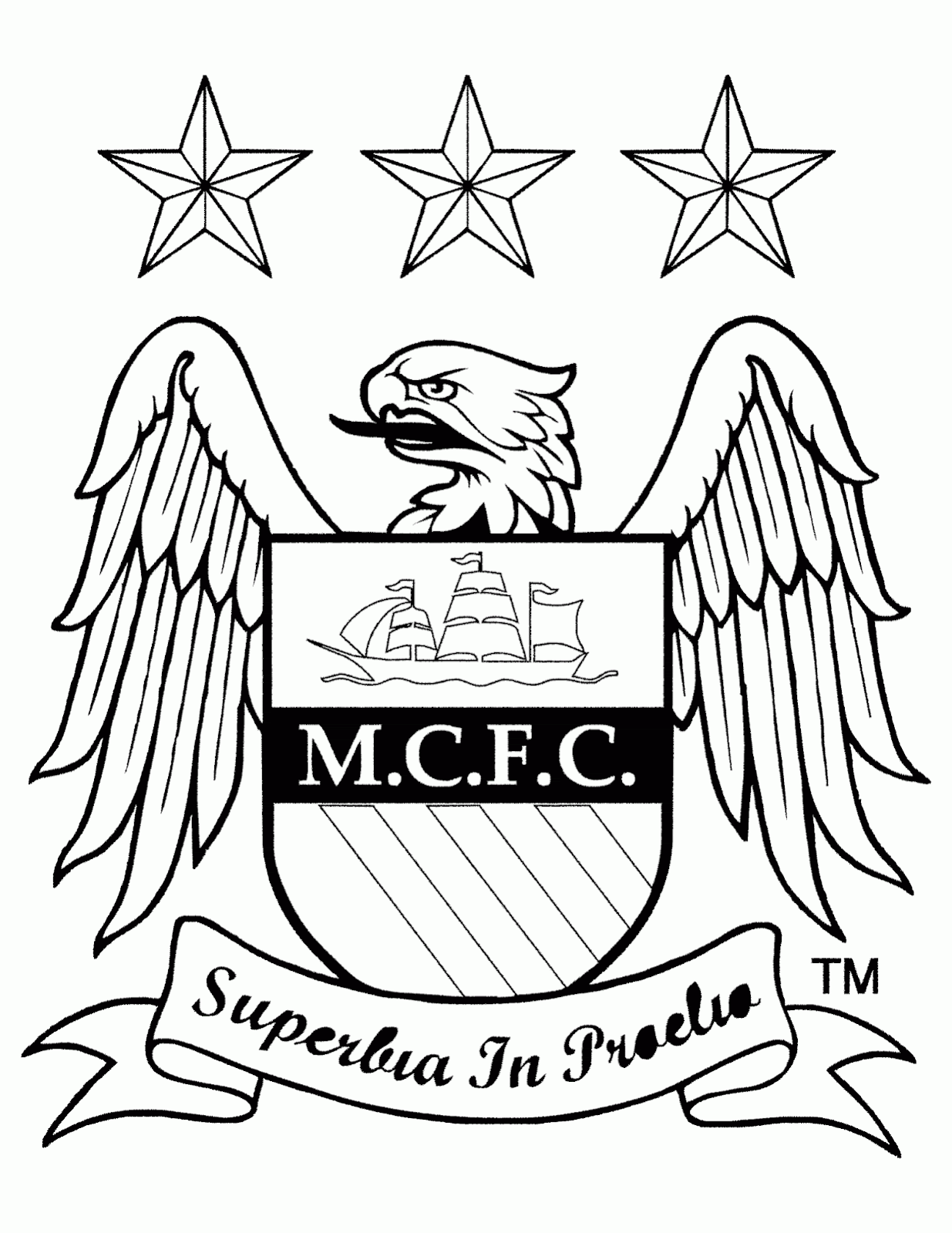 old manchester city coloring pages