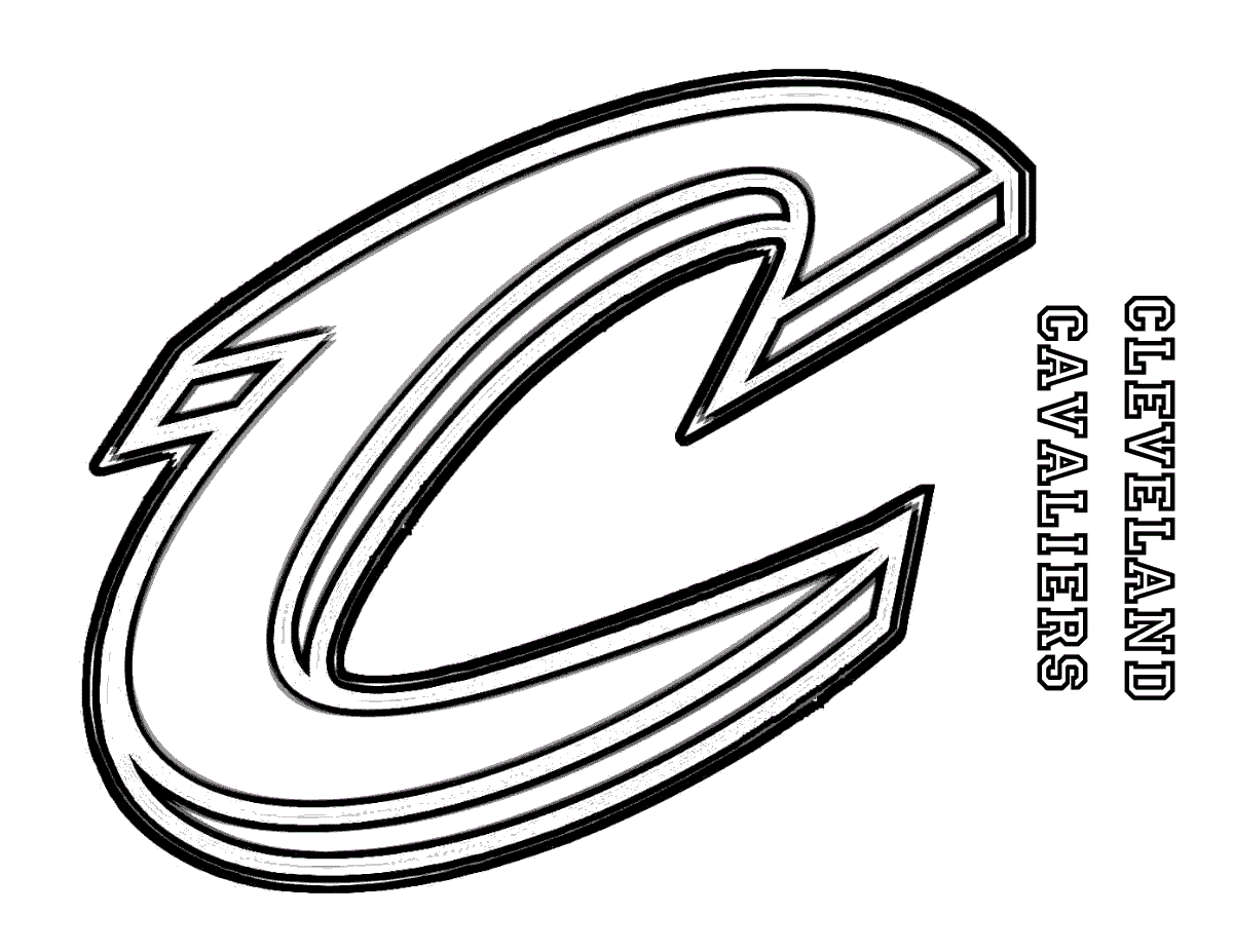 printable cleveland cavaliers coloring pages