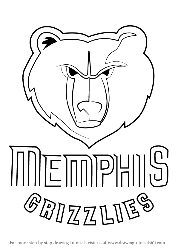printable memphis grizzlies coloring pages