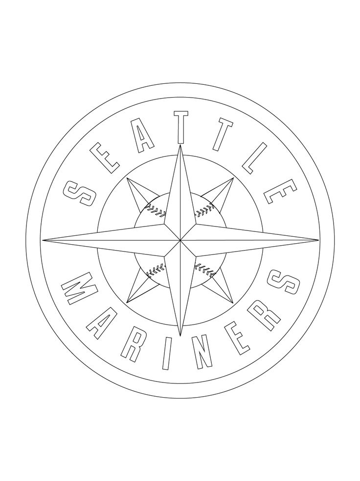 seattle mariners coloring pages