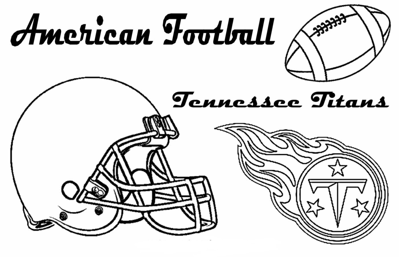 tennessee titans coloring pages printable