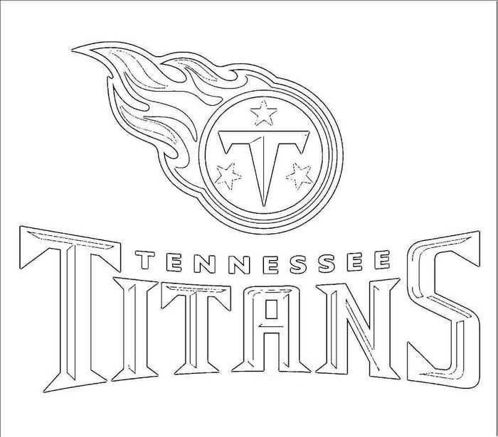 tennessee titans coloring pages
