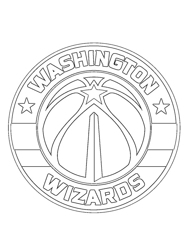 washington wizards coloring pages
