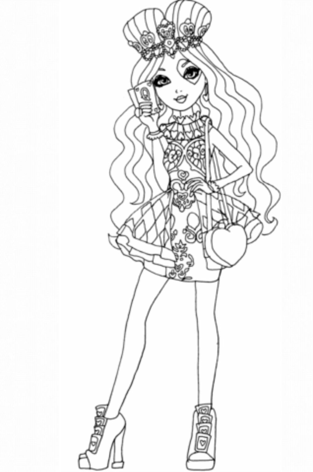 Cool Ever After High Coloring Pages Pdf - Coloringfolder.com