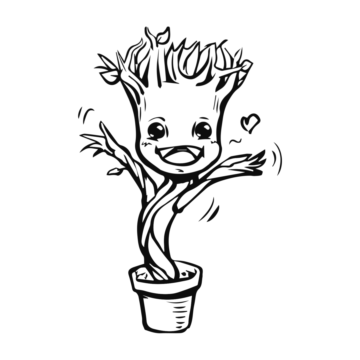 guardians of the galaxy coloring pages baby groot