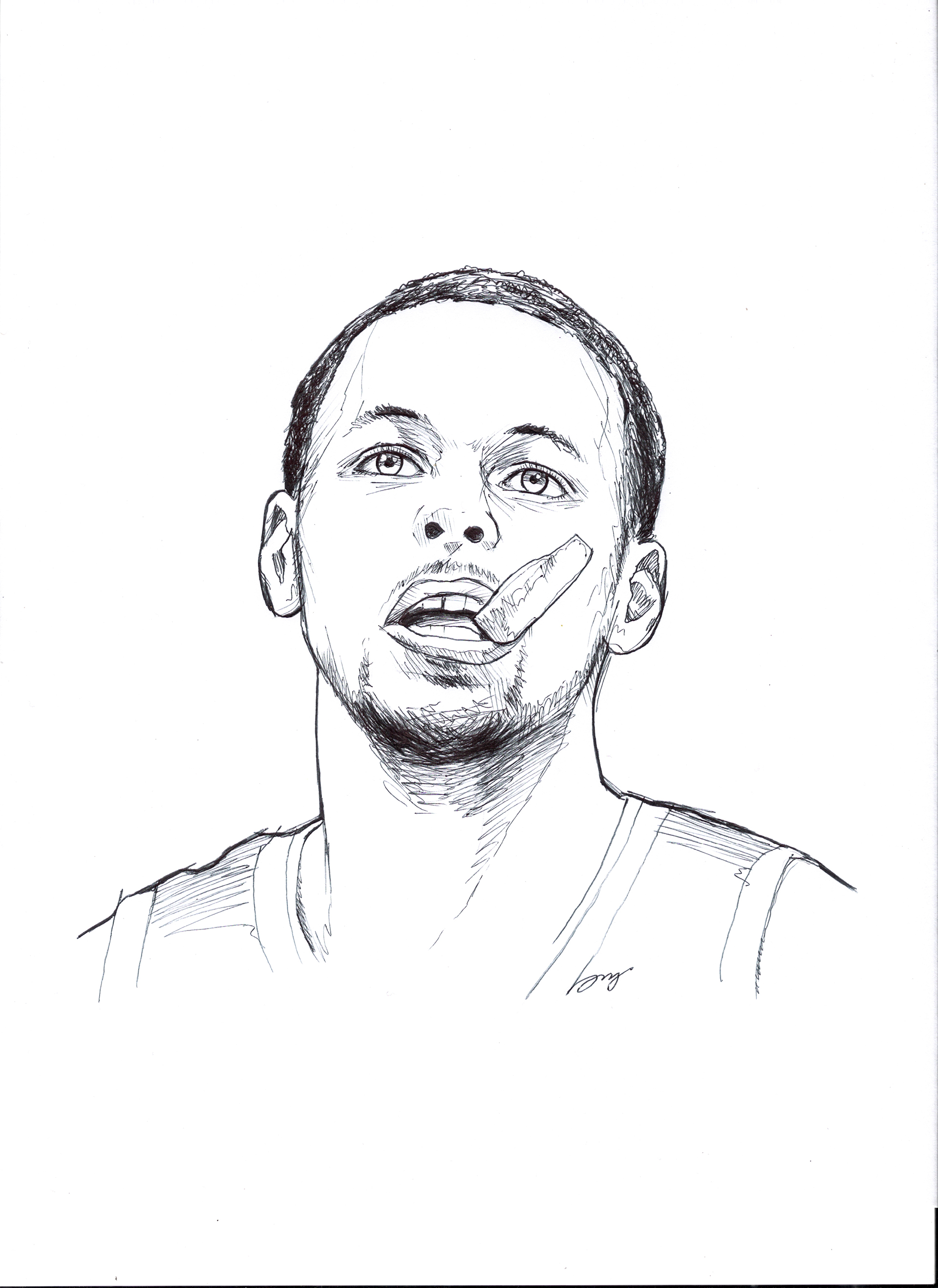 stephen curry coloring pages