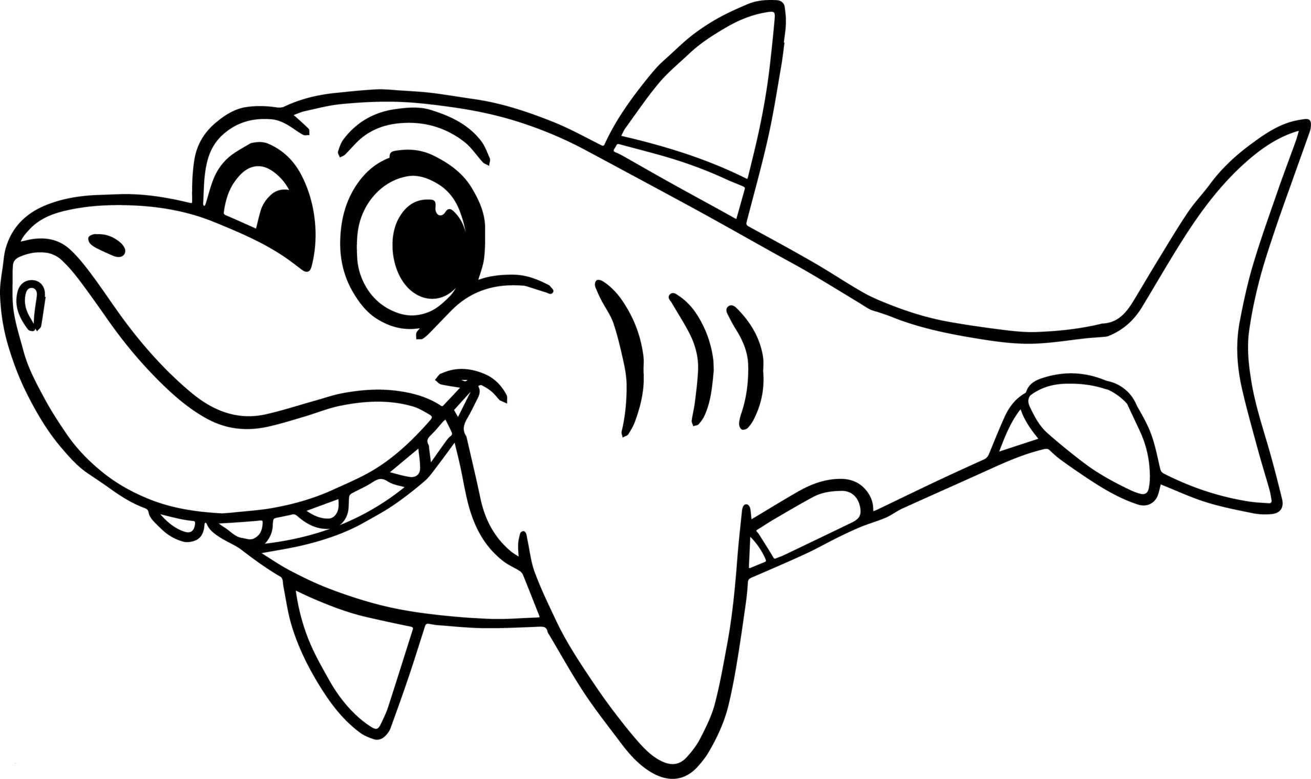 baby shark coloring pages free printable new coloring book world excelent free shark coloring pages image