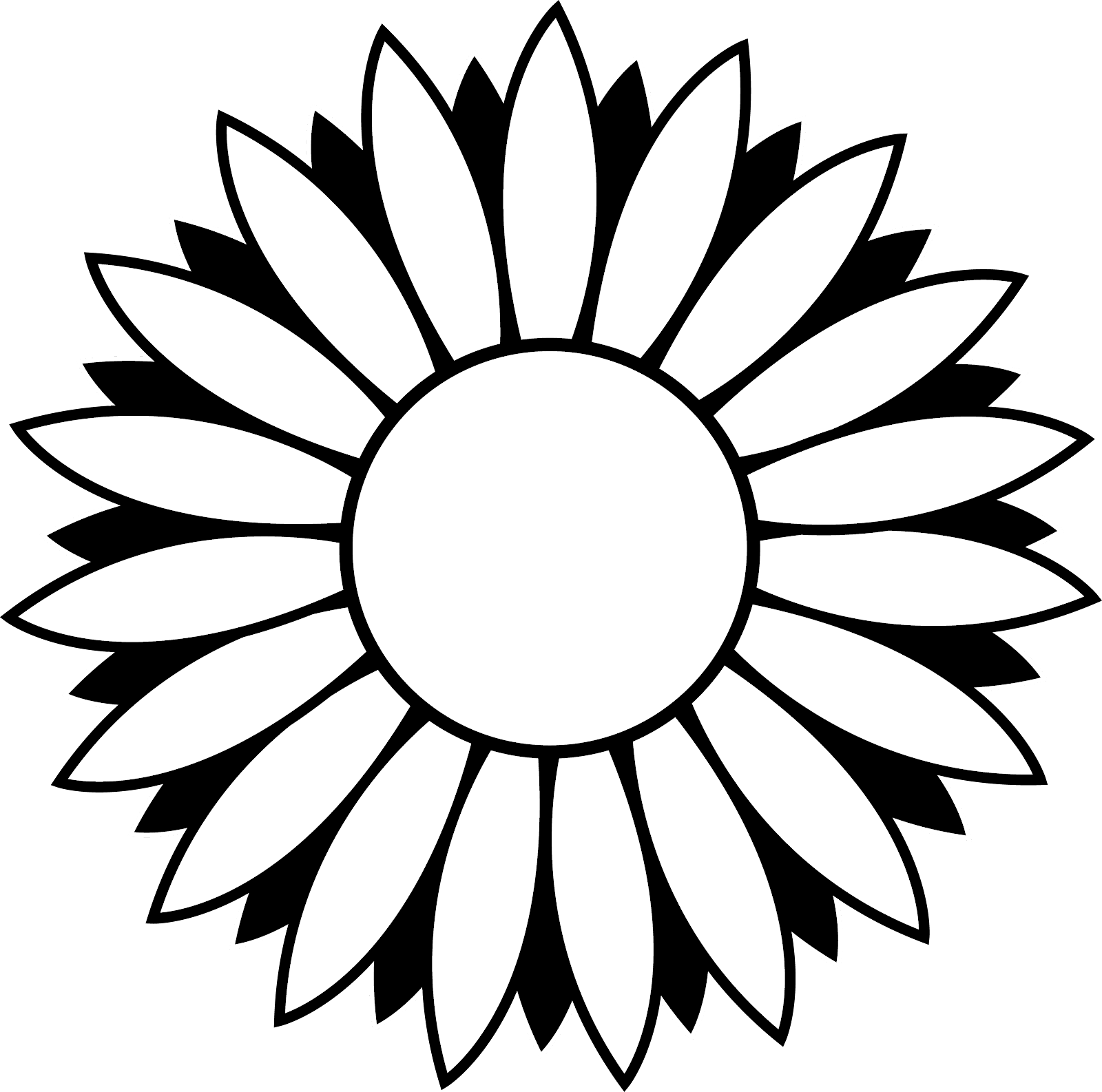 daisy flower coloring pages for kids