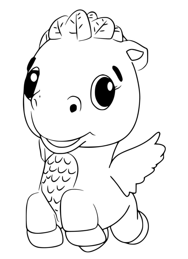 Cute Hatchimals Coloring Pages Pdf To Print - Coloringfolder.com