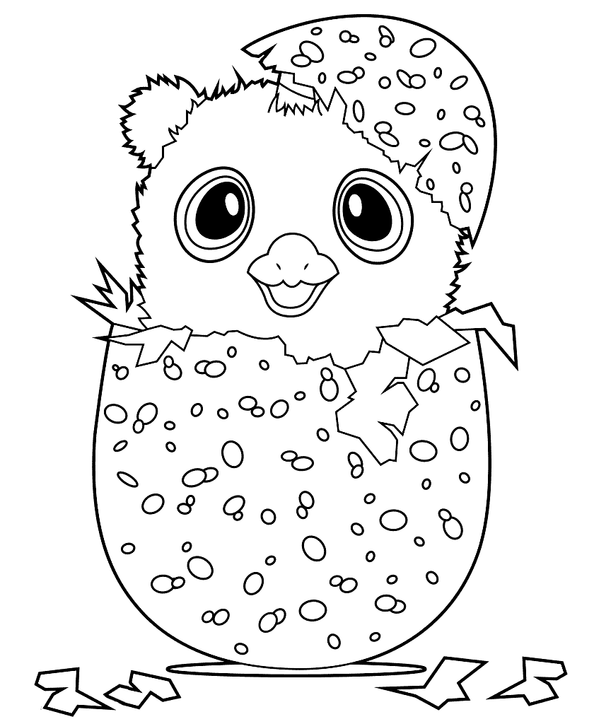 hatchimal egg coloring pages
