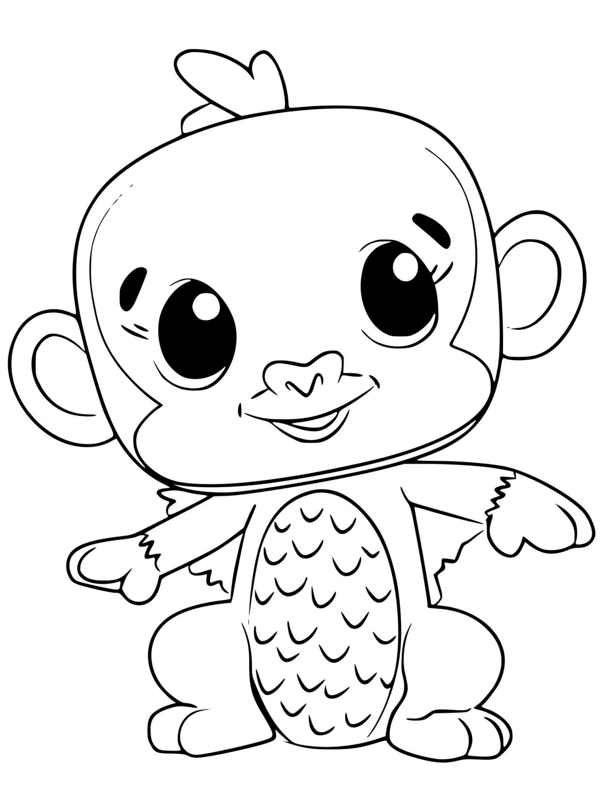 printable hatchimal coloring pages