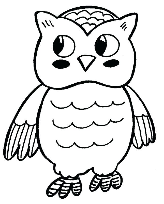 difficult owl coloring pages