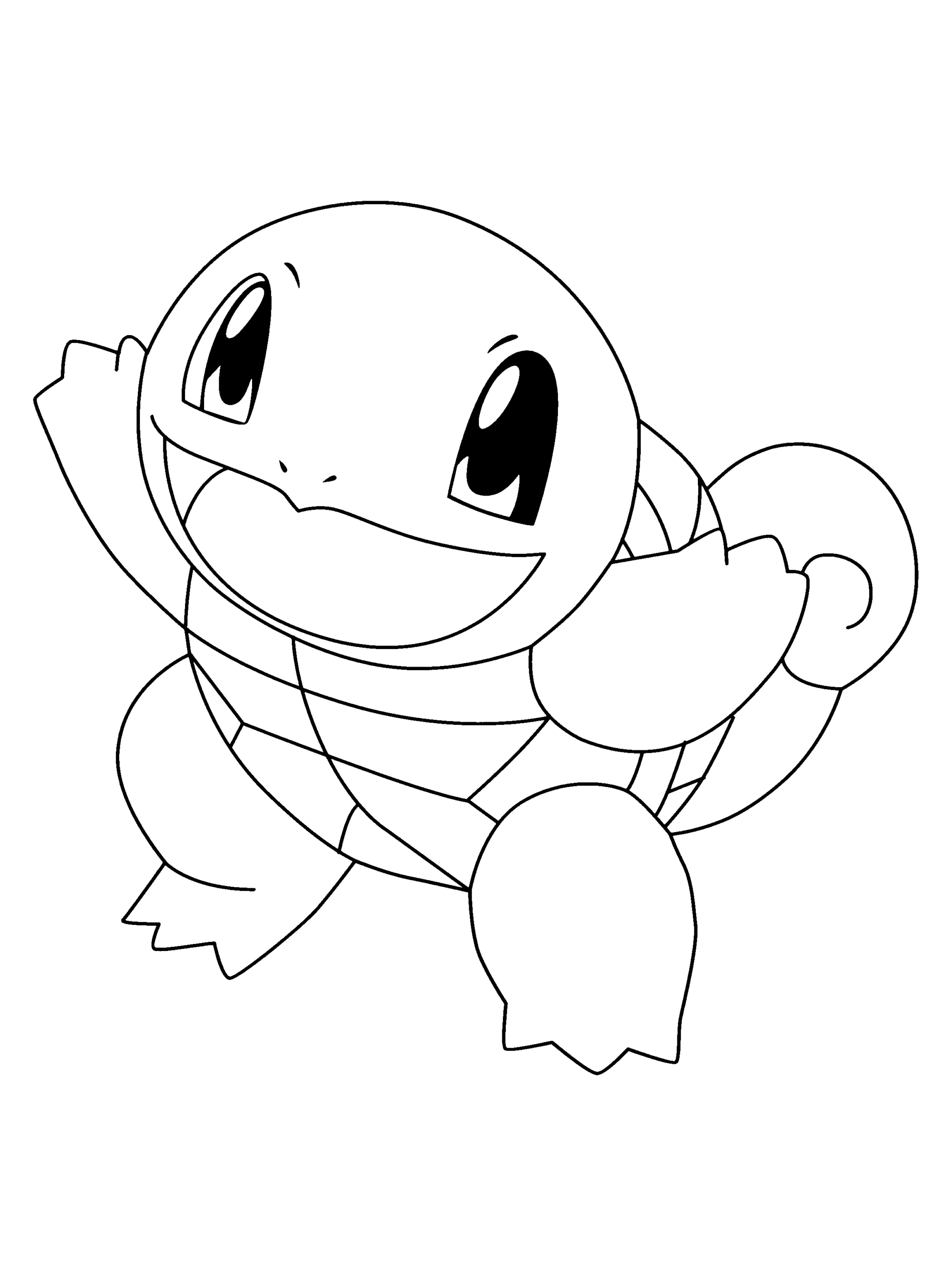 coloring pages squirtle