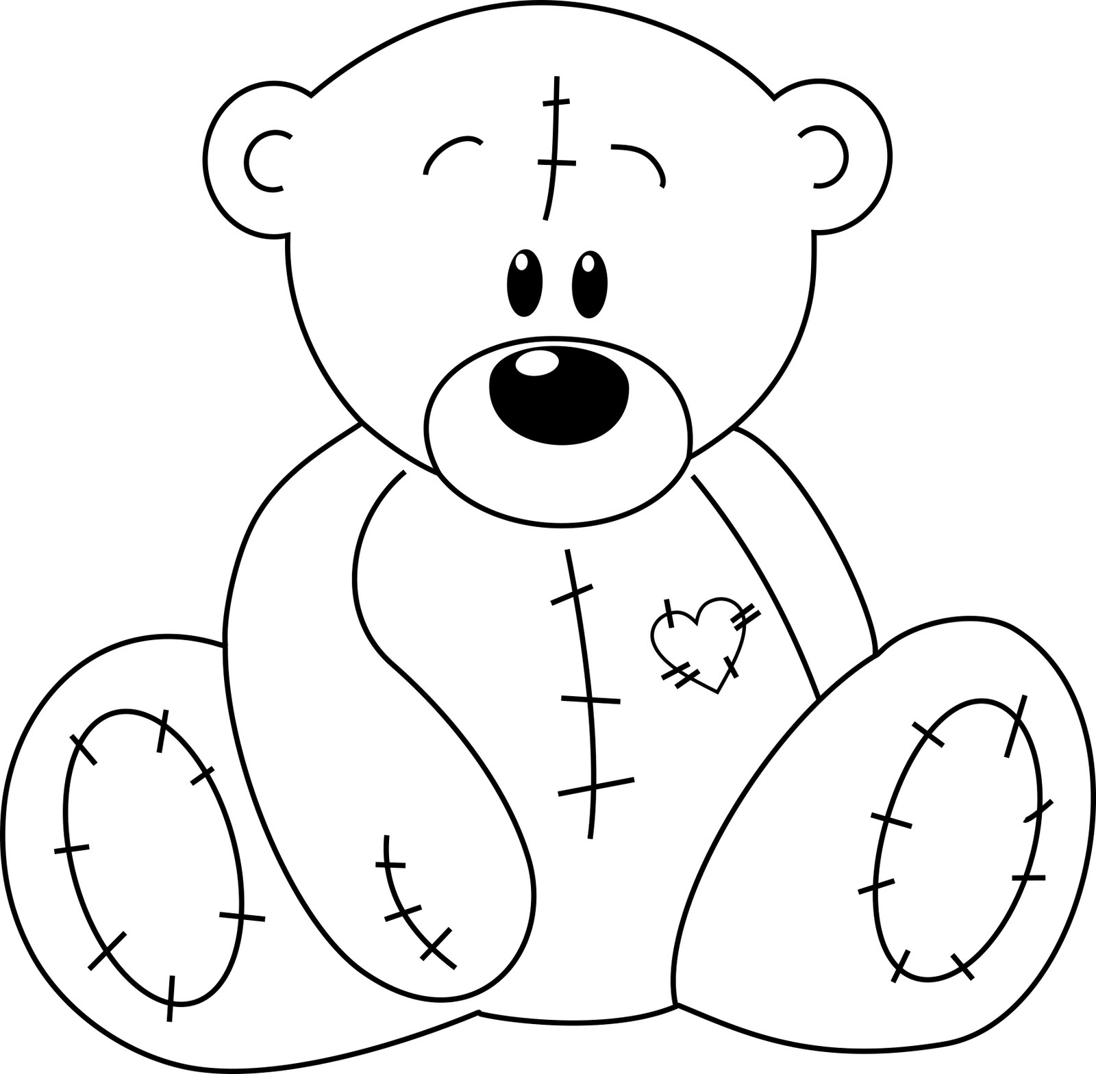 teddy bear coloring pages for preschoolers