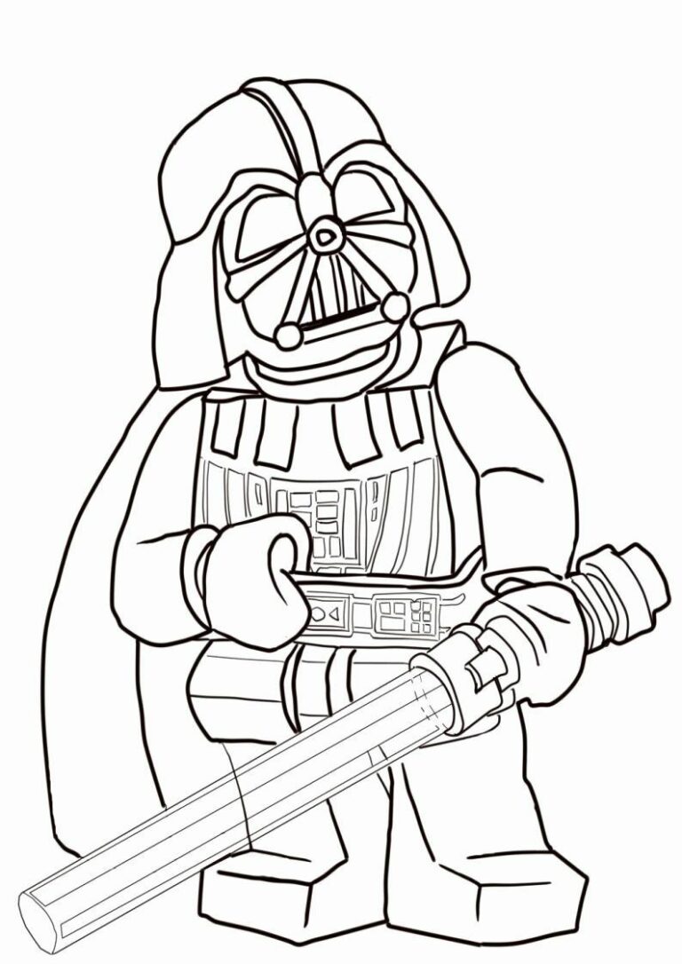 Darth Vader Coloring Pages Pdf - Coloringfolder.com