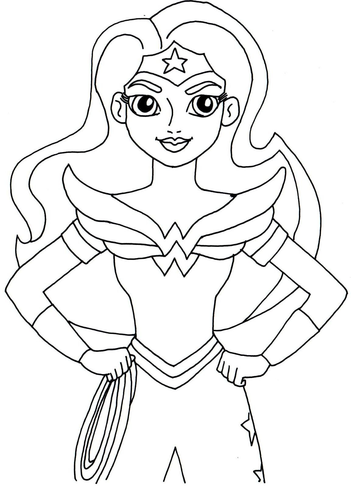 dc superhero girl coloring pages inspirational free printable super hero high coloring page for wonder woman more