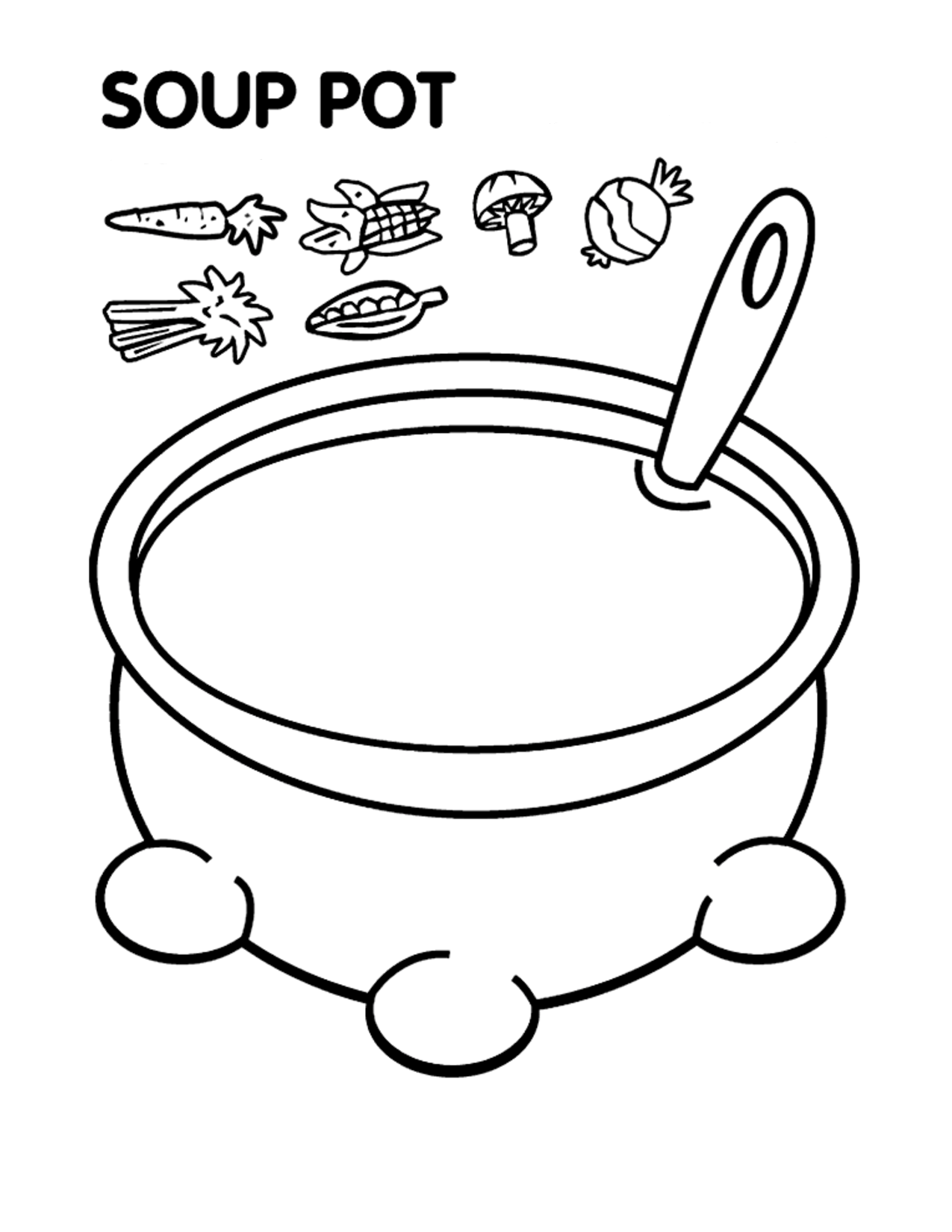 food coloring pages for kids