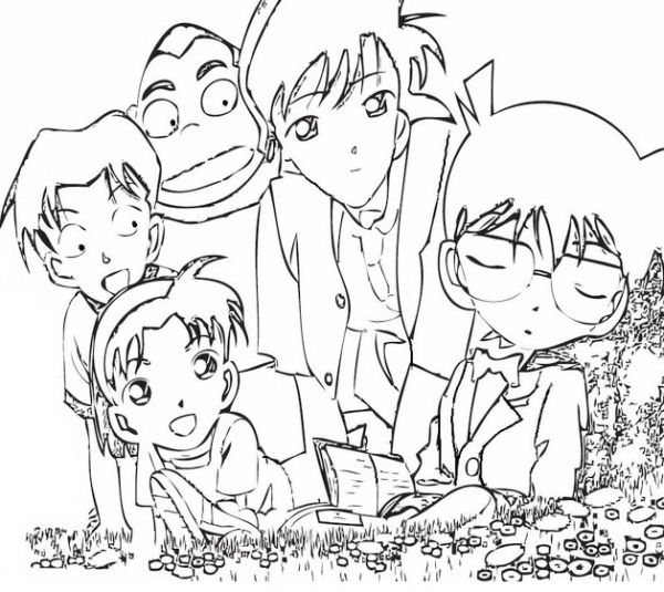 detective conan clip art