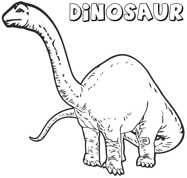 dinosaur coloring pages preschool