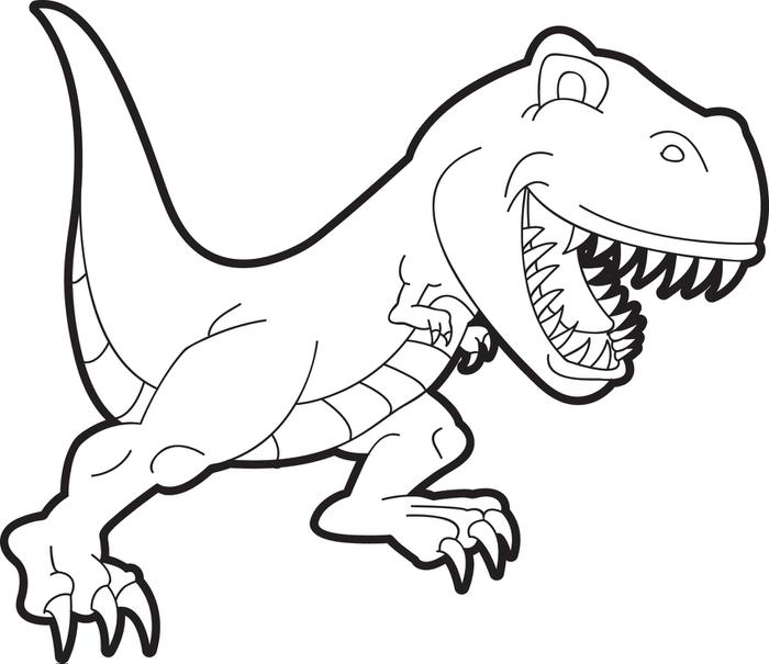 dinosaur coloring pages with names