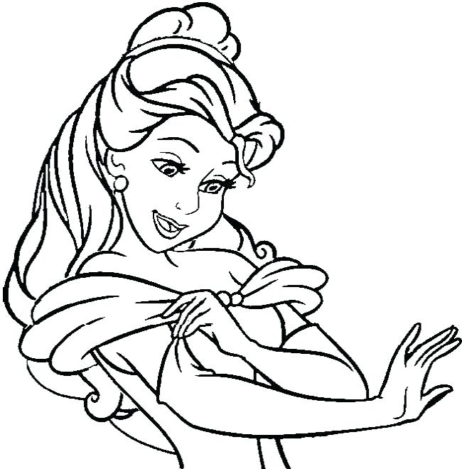 disney princess coloring pages free