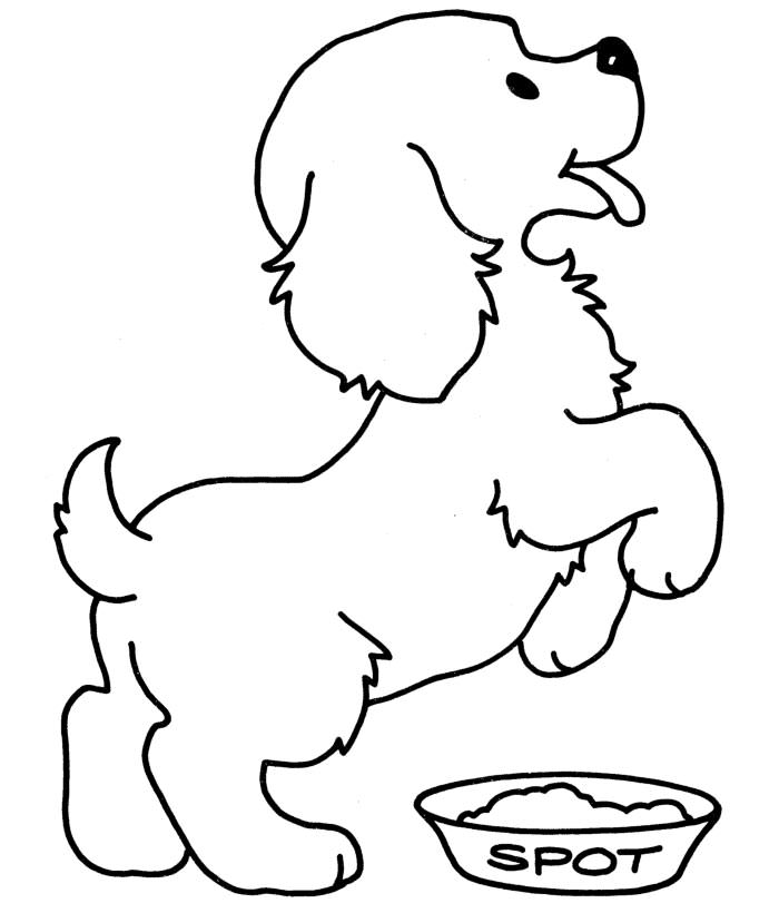dog coloring pages pdf