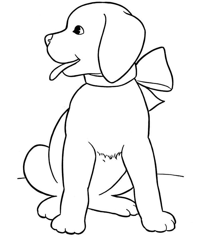 dog coloring pages printable