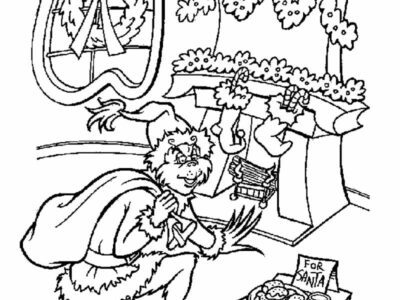 dr seuss character coloring pages