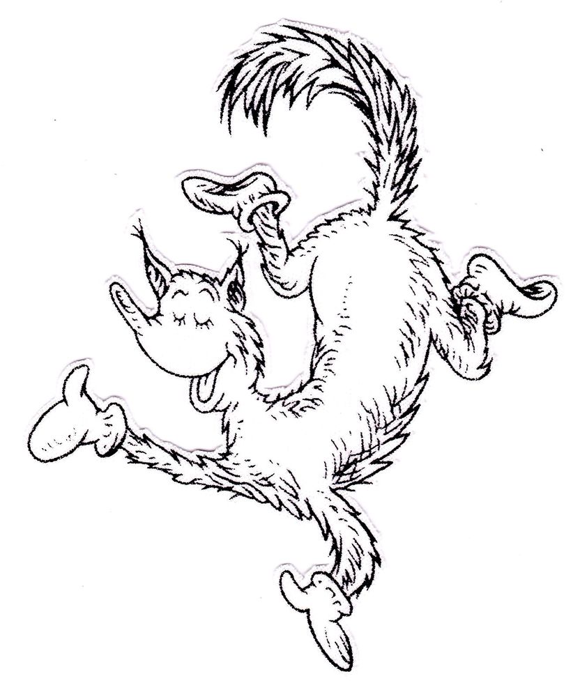 dr seuss coloring pages fox in socks