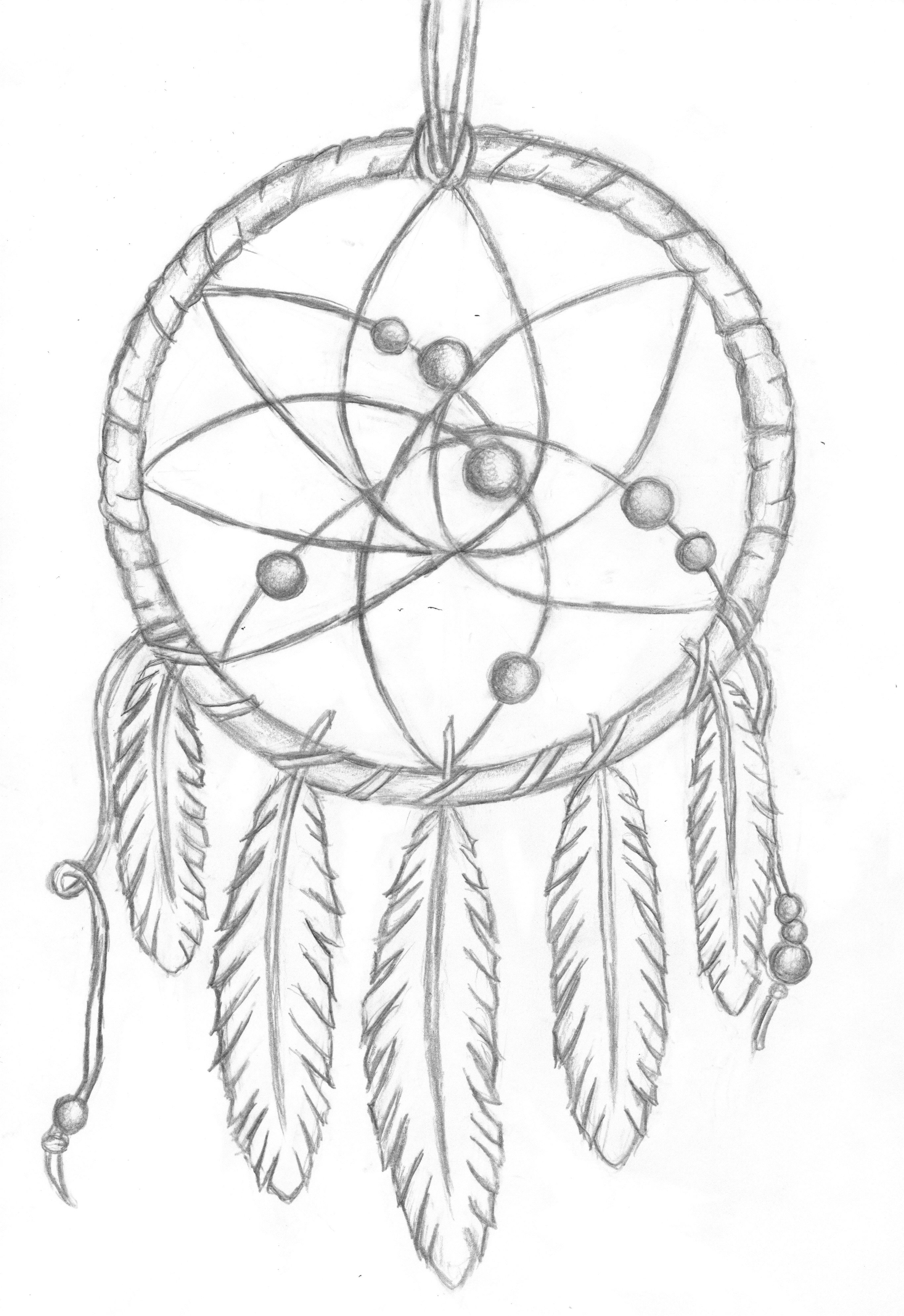 coloring pages dream catcher