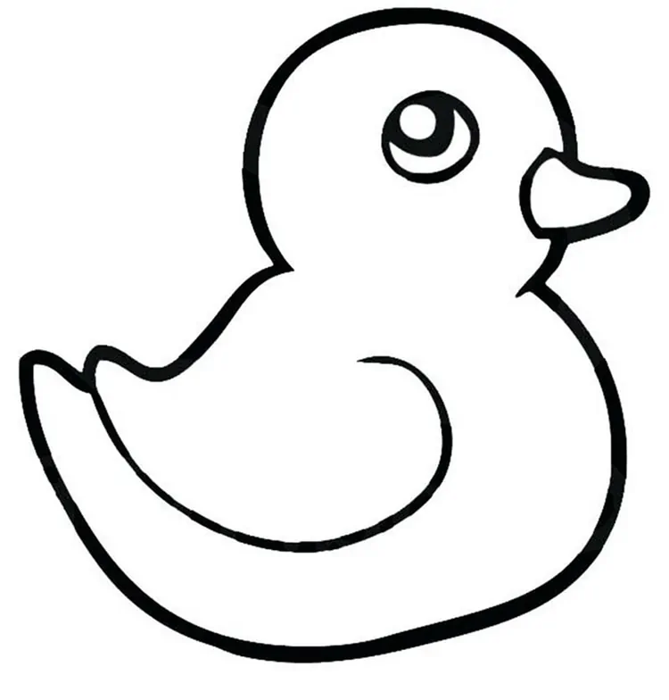 free printable duck coloring pages