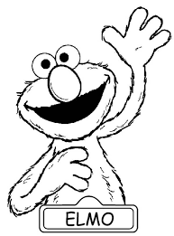 elmo coloring pages christmas