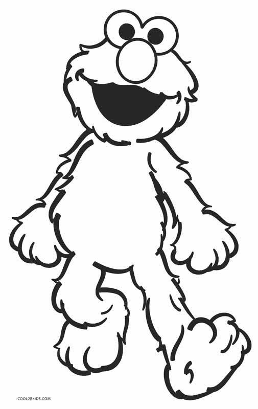 elmo coloring pages for toddlers