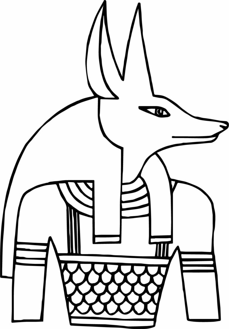 Excellent Egyptian Coloring Pages Pdf - Coloringfolder.com