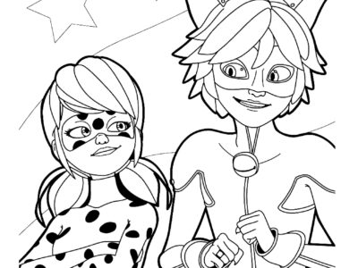 coloring pages miraculous ladybug