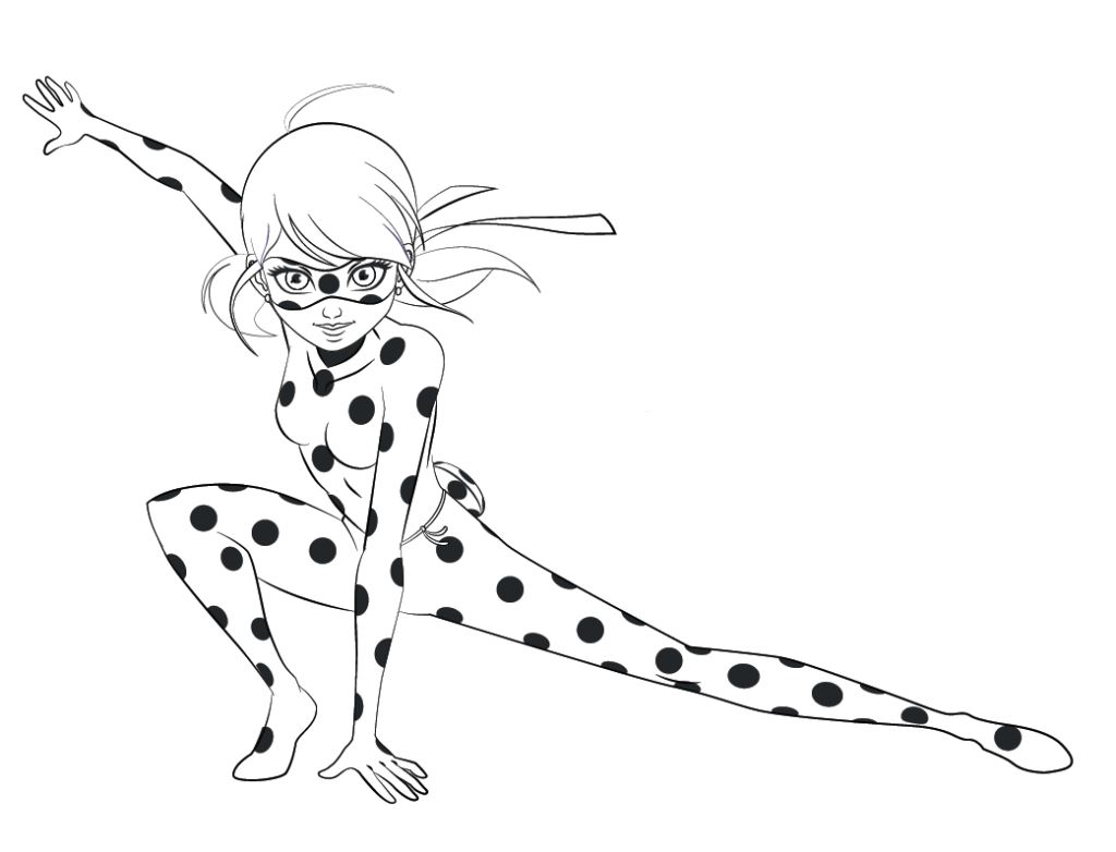 coloring pages of miraculous ladybug