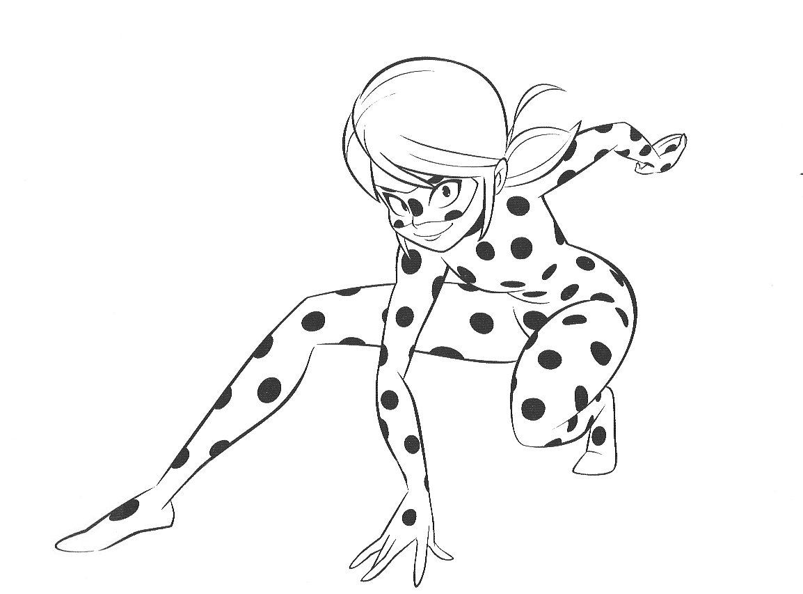 miraculous ladybug printable coloring pages