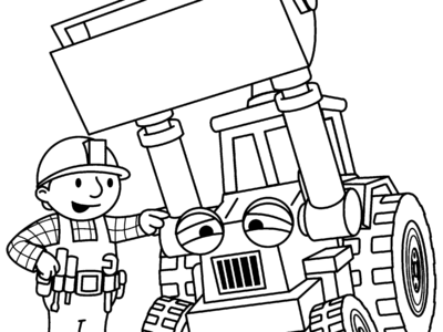 bob the builder coloring pages super colooring