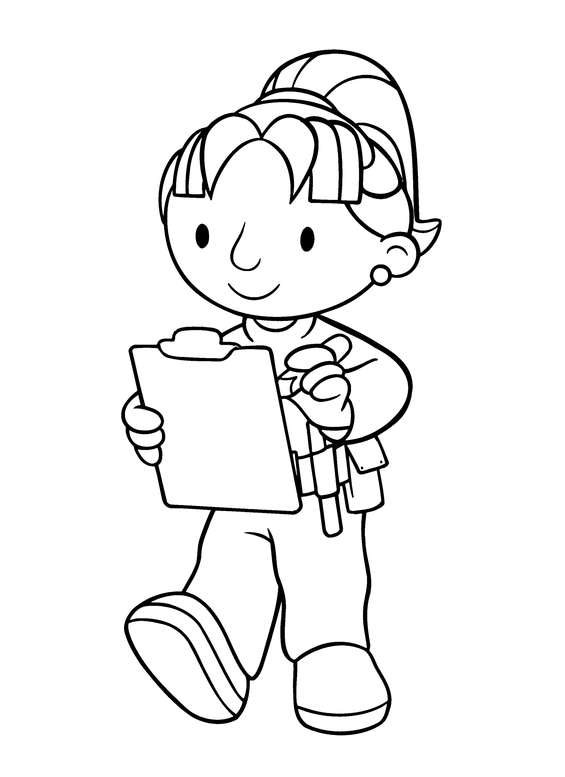 bob the builder wendy coloring pages