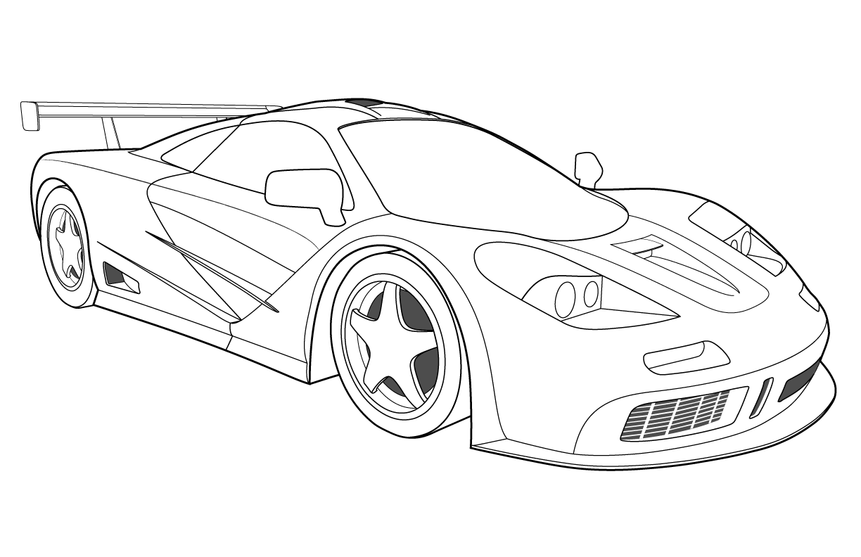 bugatti coloring pages for kids