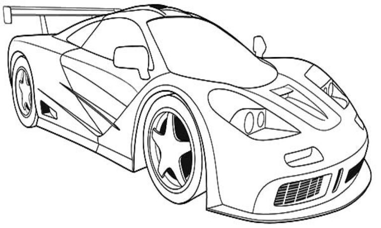 Fabulous Bugatti Coloring Pages Pdf Free - Coloringfolder.com