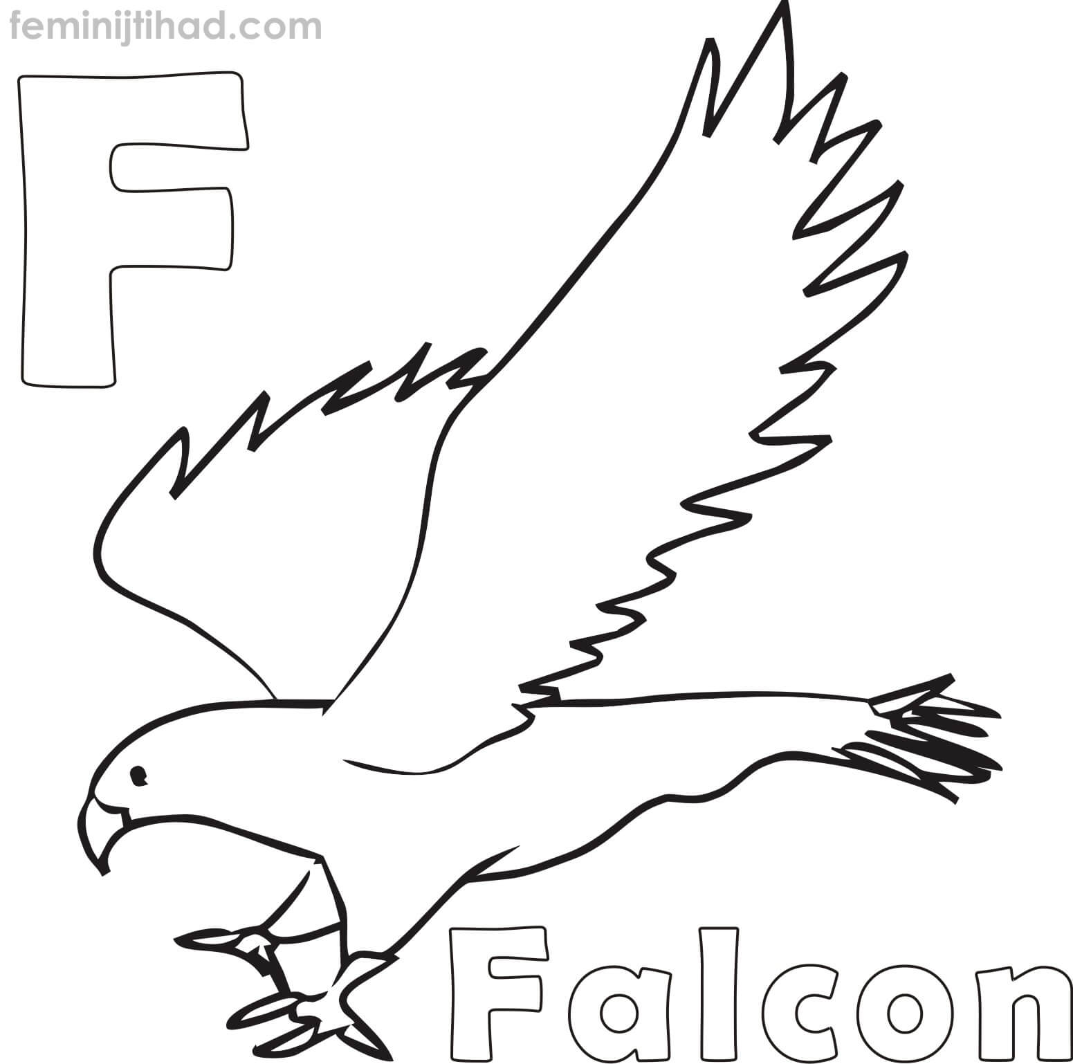 falcon coloring pages free